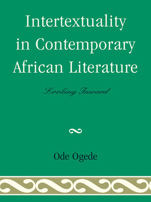 cover image of Intertextuality in Contemporary African Literature